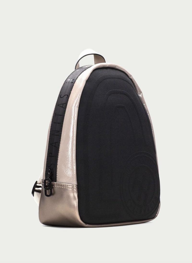 Torby Damskie Hispanitas Backpack Czarne Szare Brązowe | DMW5735IG