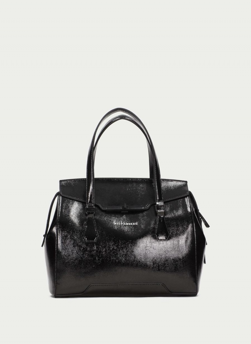 Torby Damskie Hispanitas Tote Czarne | ZJC5237WF